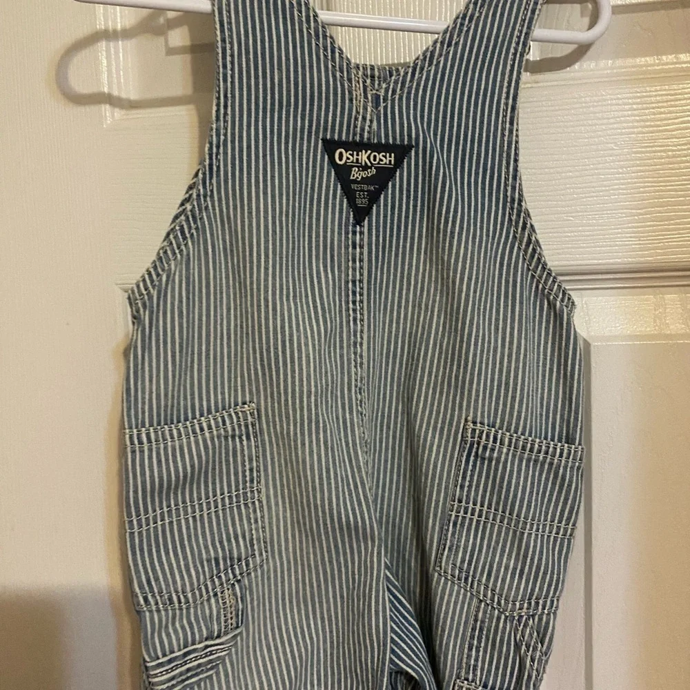 Oshkosh B’Gosh Striped Shortalls